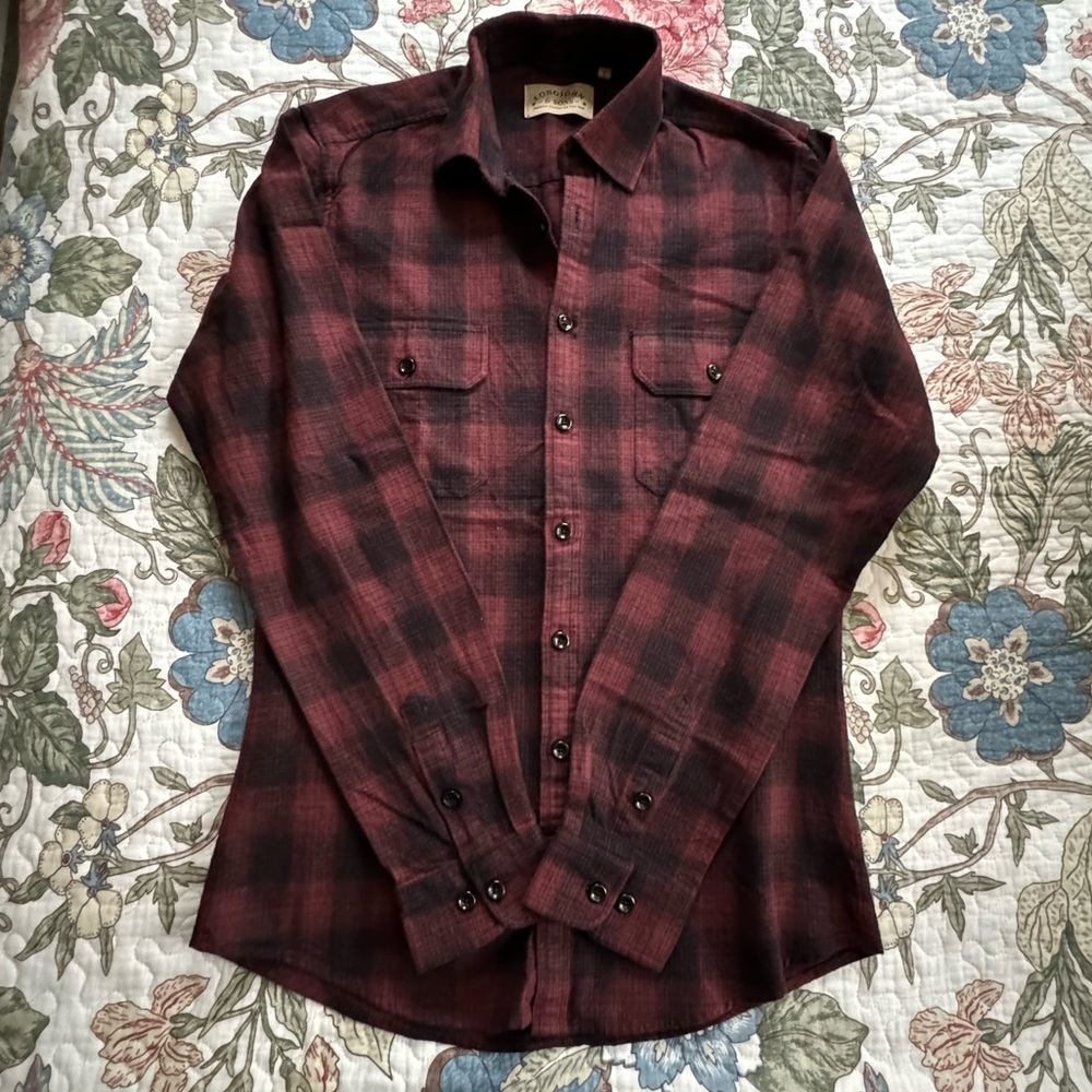 LongJohn & Sons Flannel button down shirt